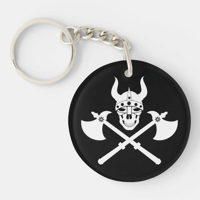 Porte-clés emblème viking (Devant)