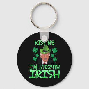 Porte-clés Embrassez-moi, je suis un T-shirt irlandais 11024