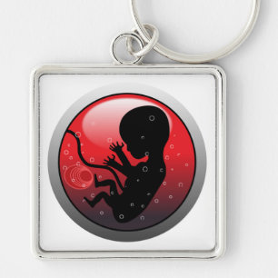 PORTE-CLÉS EMBRYO BÉBÉ HUMAIN