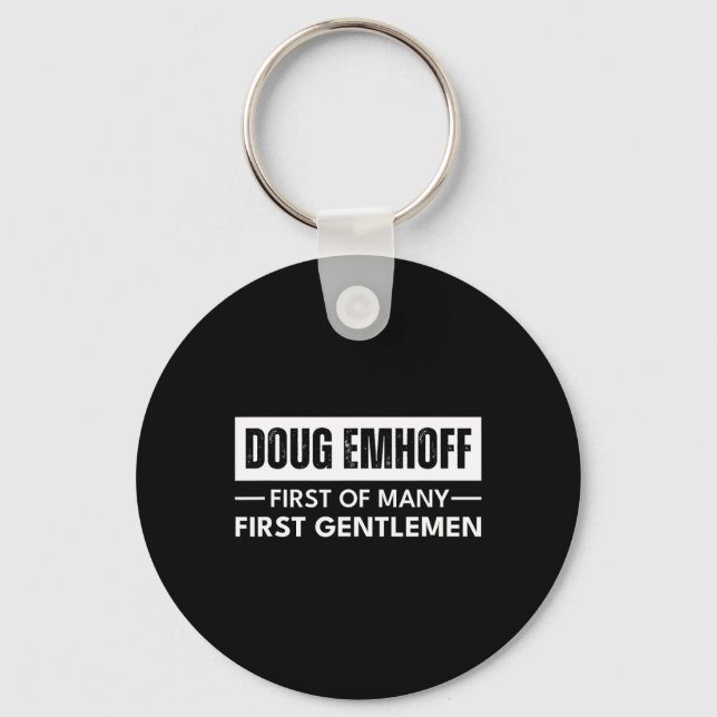 Porte-clés Emhoff comme premier mari Kamala Harris 1 (Recto)