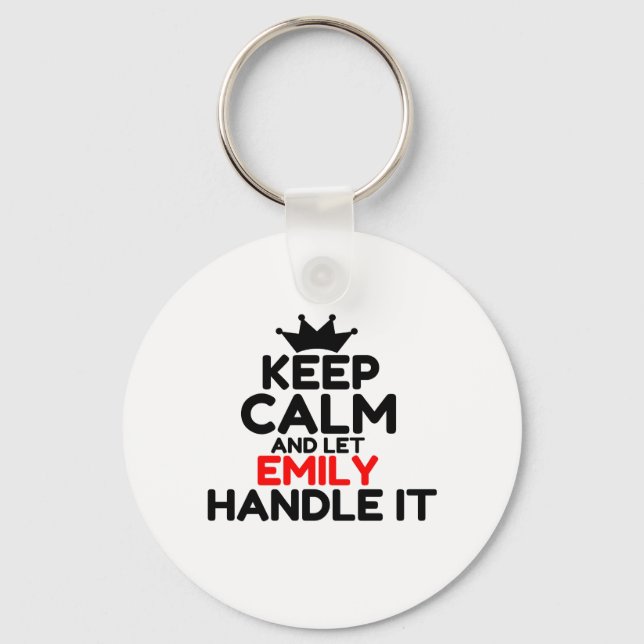 PORTE-CLÉS EMILY (Recto)