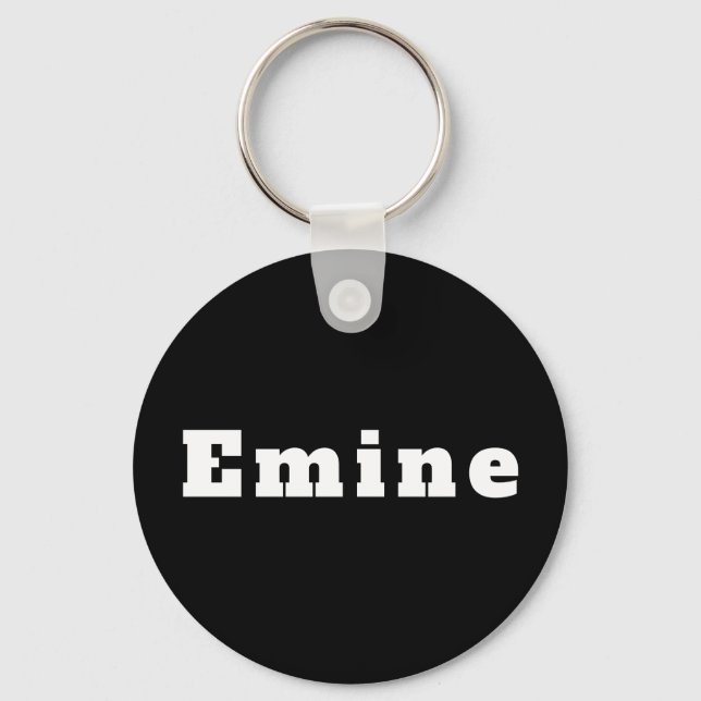 Porte-clés Emine (Recto)
