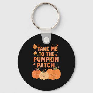 Porte-clés Emmenez-Moi Au Citrouille Patch Toddler Fall Citro