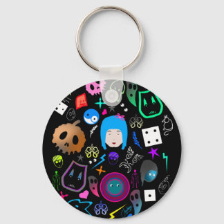Porte-clés Emo Halloween