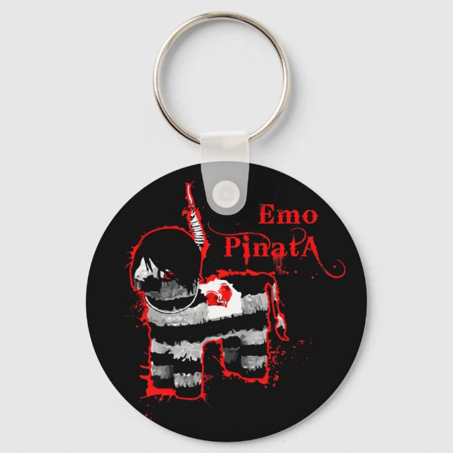 Porte-clés emo pin (Recto)