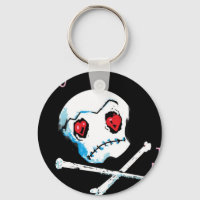 Emo Skulls & Hearts : Accessoire "I love you death