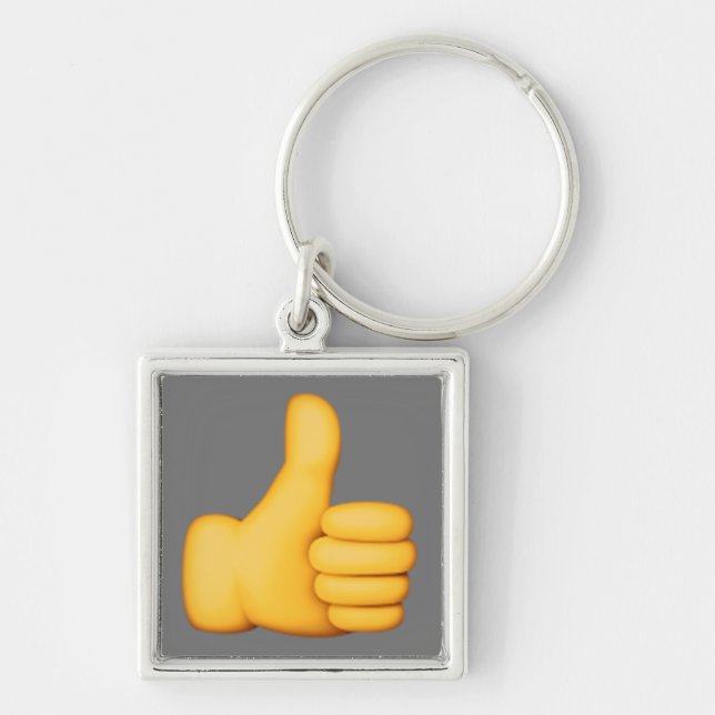 Porte-clés Emoji au pouce (Devant)