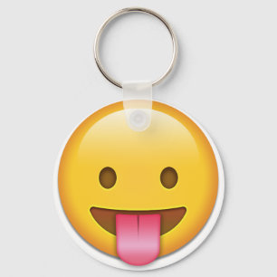 Porte-clés Emoji Cheeky Tongue Out