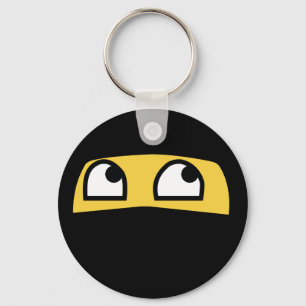 Porte-clés Emoji mignon de ninja de lil