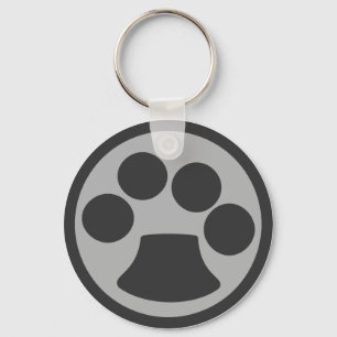 Porte-clés Empreinte de patte de chats Kitty