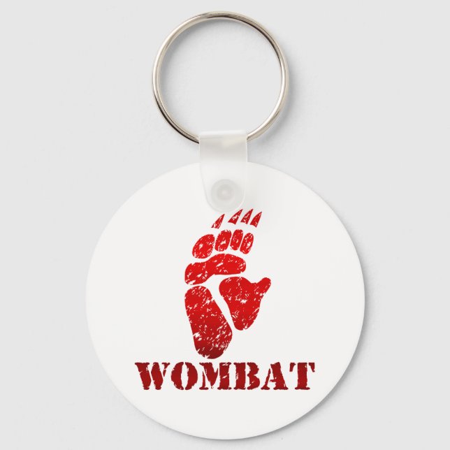 Porte-clés Empreinte Wombat II O1 (Recto)