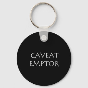 Porte-clés Emptor Caveat