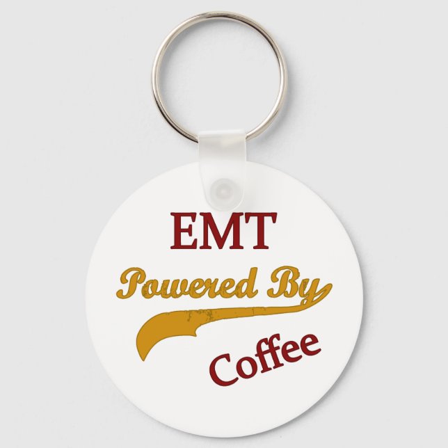 Porte-clés EMT Alimenté Par Café (Recto)