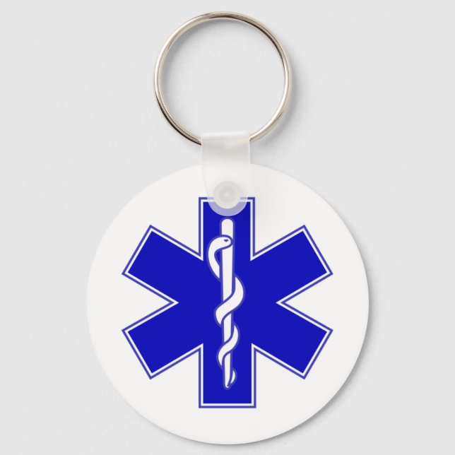 Porte-clés EMT Star of Life (Recto)