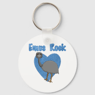 Porte-clés Emus Rock