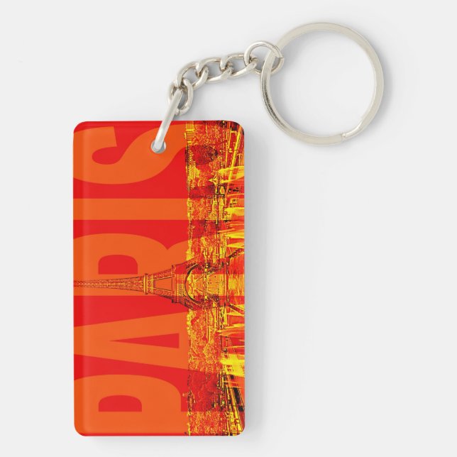 Porte-clés en acrylique (Dos)