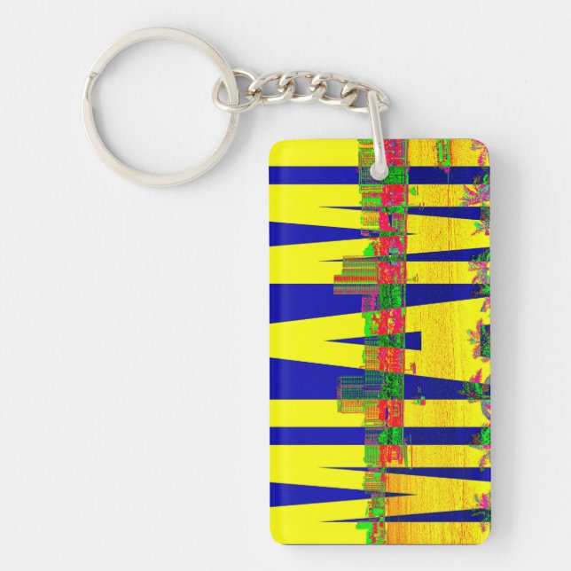 Porte-clés en acrylique (Devant)