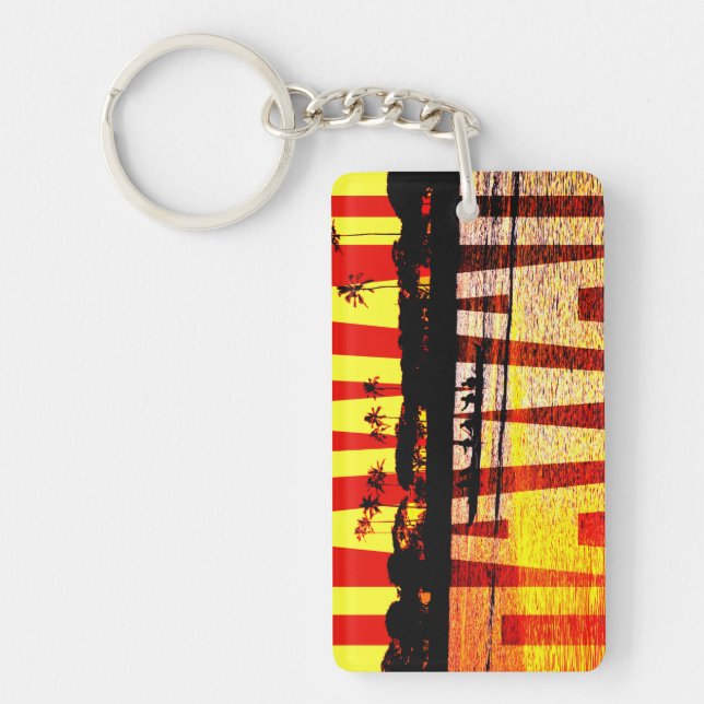 Porte-clés en acrylique (Devant)