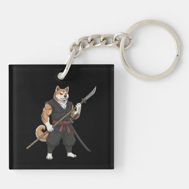 Porte-clés en acrylique (Dos)