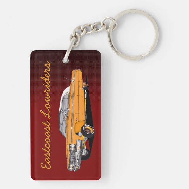 Porte-clés en acrylique 1964 Impala Lowrider (Dos)