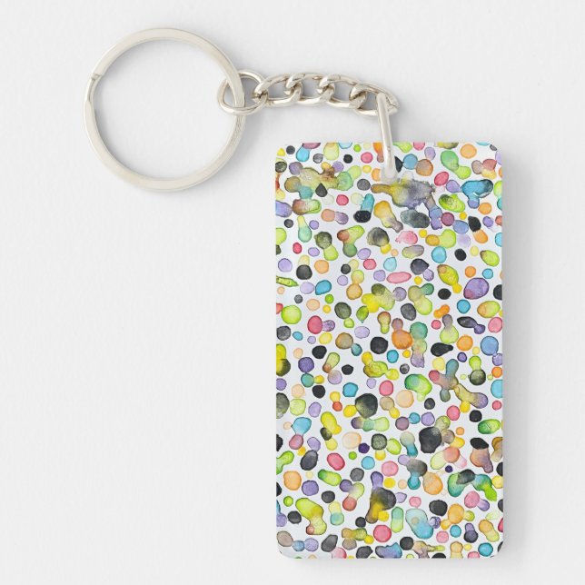 Porte-clés en acrylique Atomic Gumdrops (Devant)