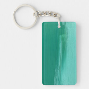 Porte-clés en acrylique avec design Bermuda Shores