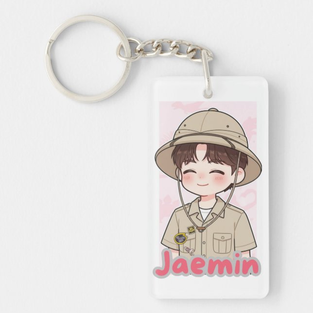 Porte-clés en acrylique Édition Jaemin (Devant)