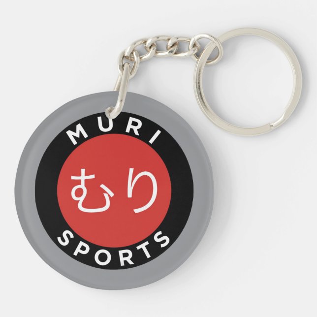 Porte-clés en acrylique MURI SPORTS (Dos)