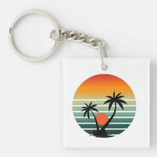 Porte-clés en acrylique Sunny Sunshine