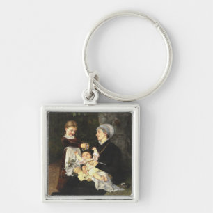 Porte-clés En Ammes Besøg - Beaux-arts de Bertha Wegmann