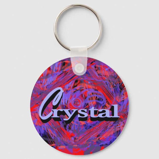 Porte-clés en cristal (Recto)