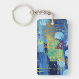 Porte-clés en forme de grotte sous-marine