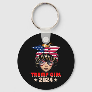 Porte-clés En Juillet Trump 45 47 Trump Girl 2024