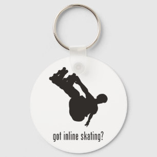 Porte-clés En ligne patinant