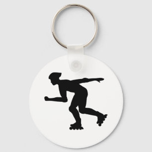 Porte-clés En ligne patinant