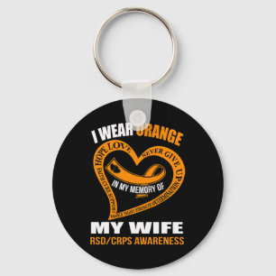 Porte-clés En Mémoire De Ma Femme Rsdcrps Sensibilisation