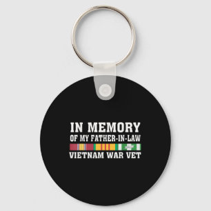 Porte-clés En mémoire de mon beau-père vétéran du Vietnam VUS