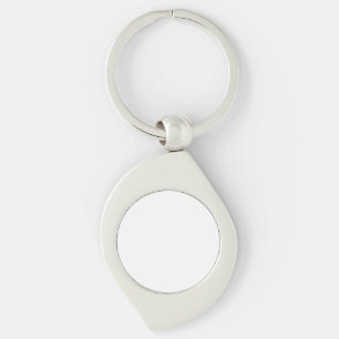 Porte-clés en métal tourbillonnant