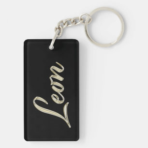 Porte-clés en whitegold Leon pendentif