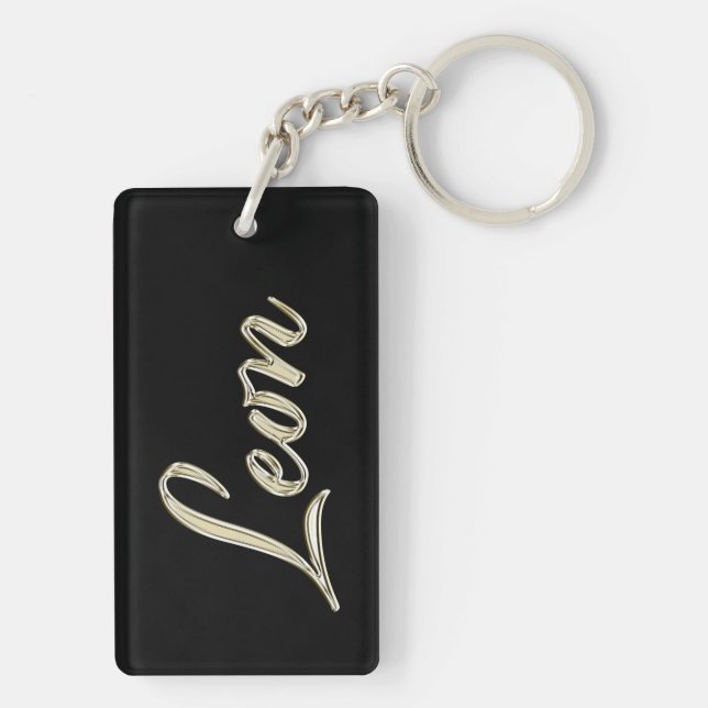 Porte-clés en whitegold Leon pendentif (Dos)