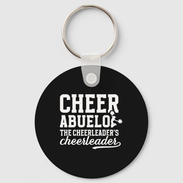 Porte-clés Encourage Abuelo Drôle de Cheerleading Abuelo Chee (Recto)