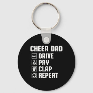 Porte-clés Encourage Papa Conduire Payer Applaudir Répéter Ch