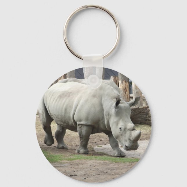 Porte-clés Endangered Northern White Rhinos (Recto)