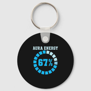 Porte-clés Énergie Aura À 67 Drôle Six Sept Mème Allons 6 