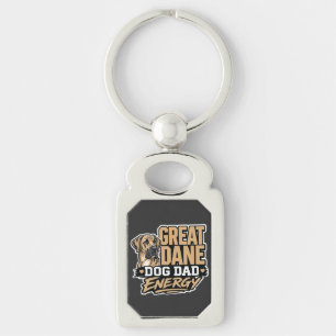 Porte-clés Énergie de papa de Grand Danois 