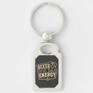 Porte-clés énergie Papa Chien Boxer