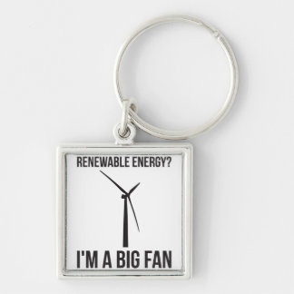 Porte-clés Énergie renouvelable ? Je suis un grand fan