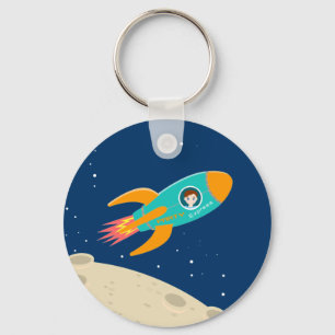 Porte-clés Enfant astronaute à la fête d'anniversaire de la