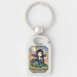 Porte-clés Enfant Dragon Mignonne Fée Vampire Gothique Art