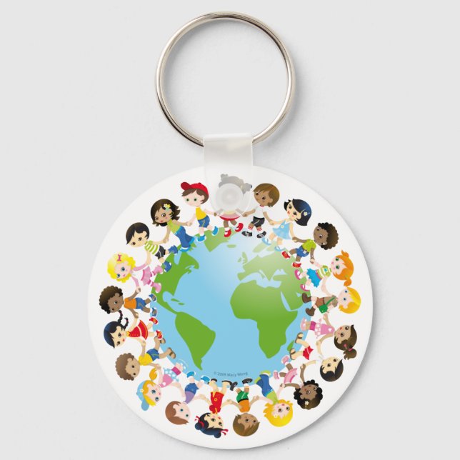 Porte-clés Enfant du monde (Recto)